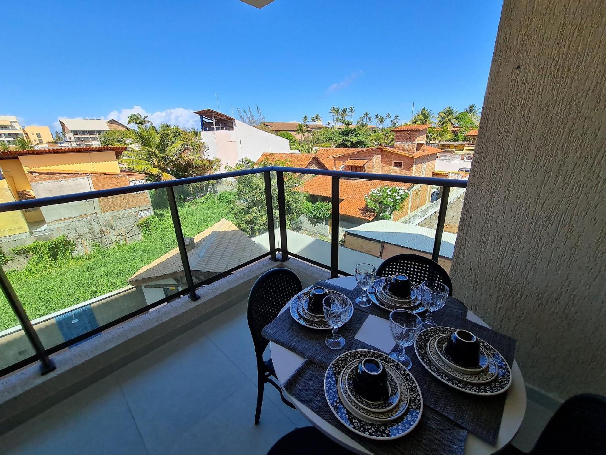 Encantador Flat Perto Da Cativante Praia De Merepe Порту-де-Галиньяш Экстерьер фото