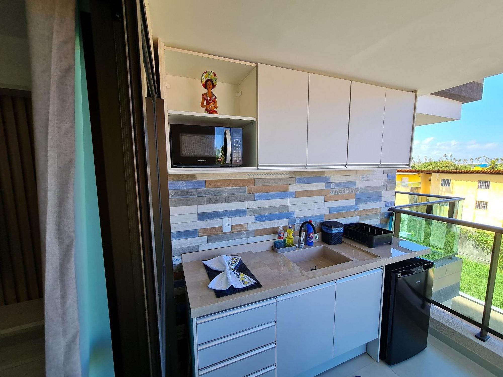 Encantador Flat Perto Da Cativante Praia De Merepe Порту-де-Галиньяш Экстерьер фото