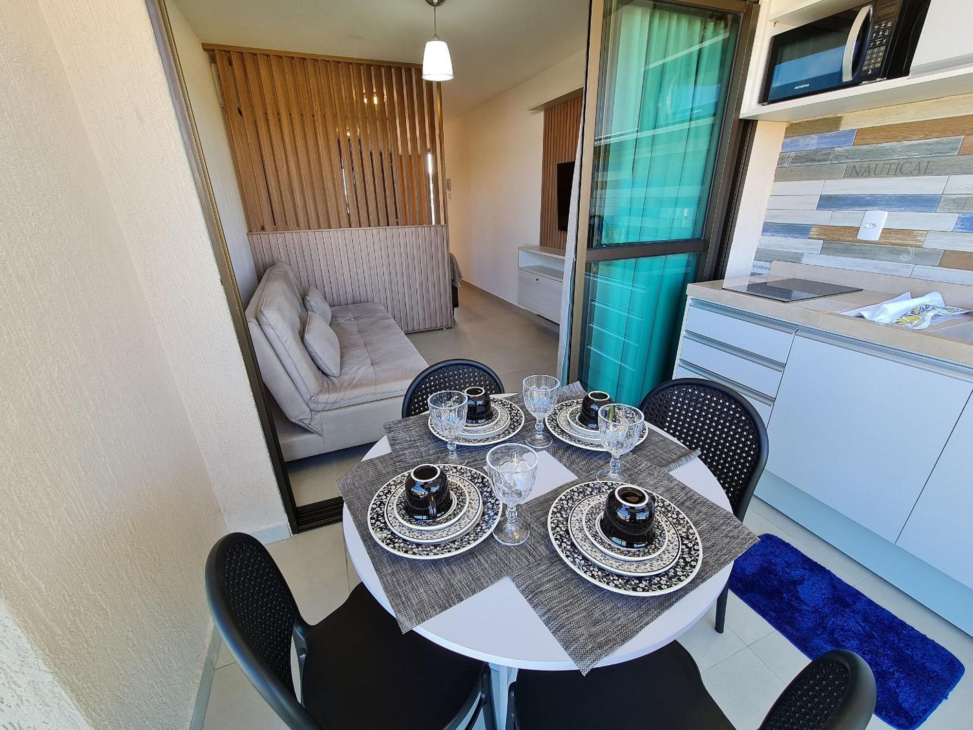 Encantador Flat Perto Da Cativante Praia De Merepe Порту-де-Галиньяш Экстерьер фото