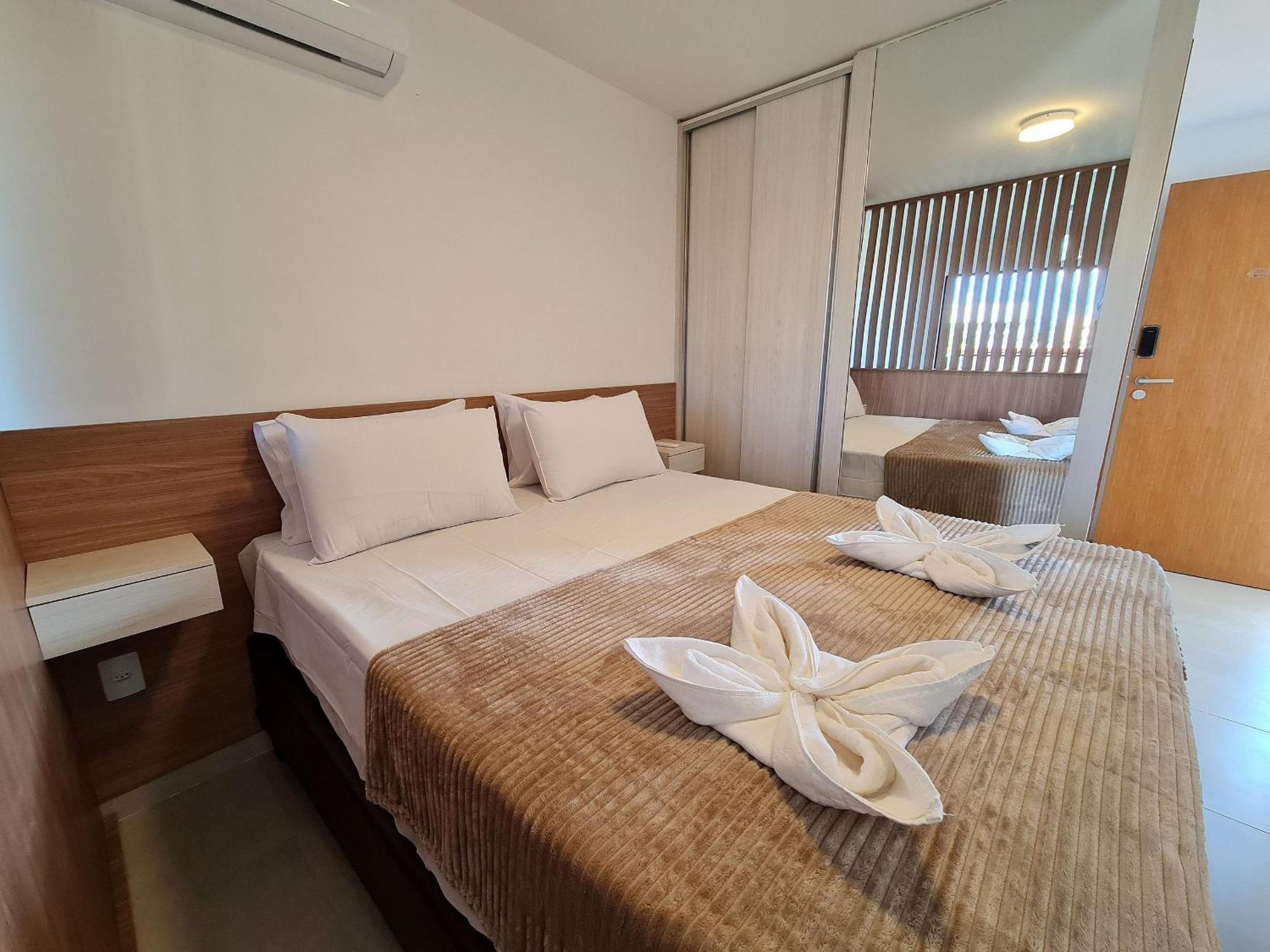 Encantador Flat Perto Da Cativante Praia De Merepe Порту-де-Галиньяш Экстерьер фото