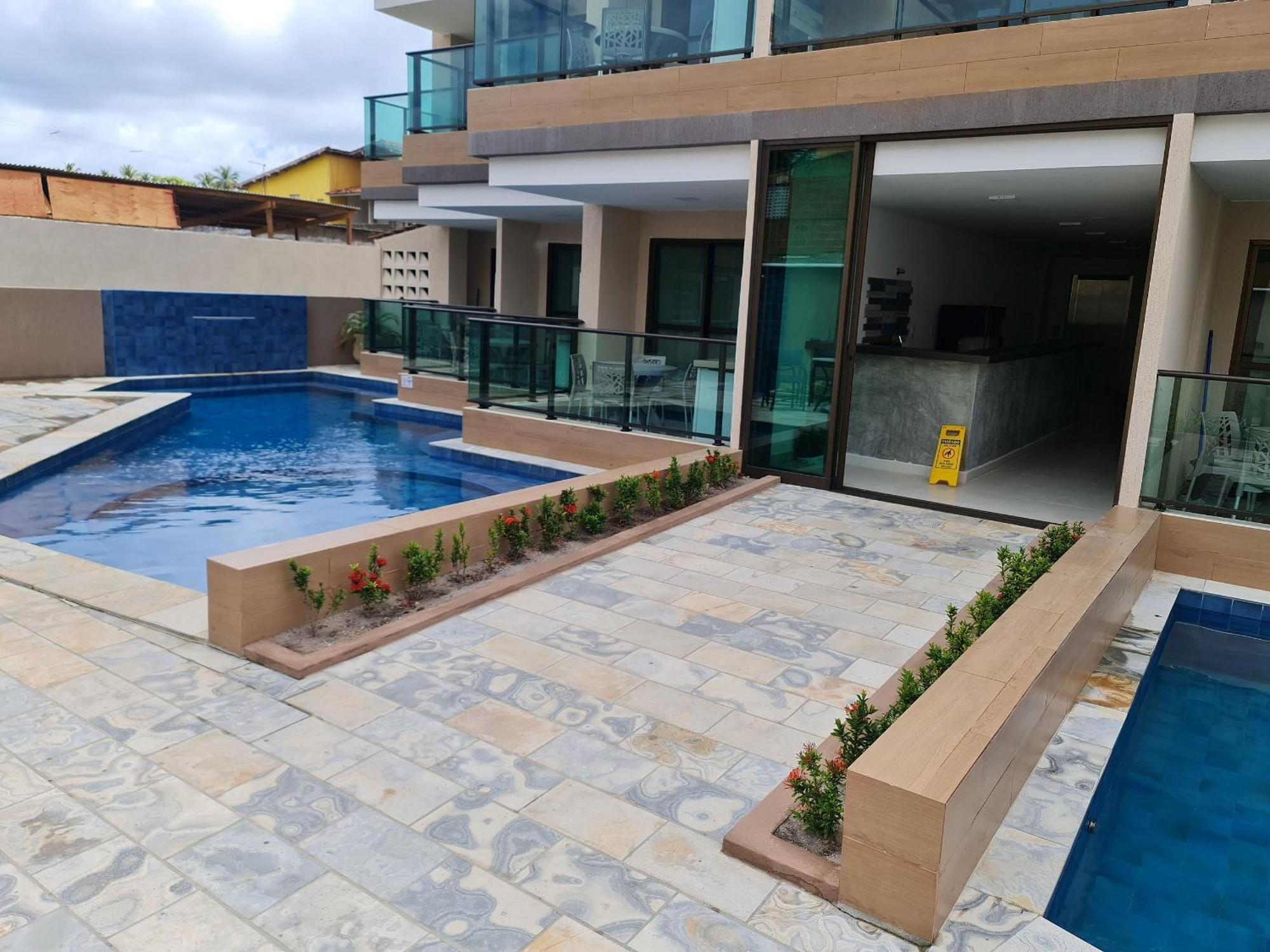 Encantador Flat Perto Da Cativante Praia De Merepe Порту-де-Галиньяш Экстерьер фото