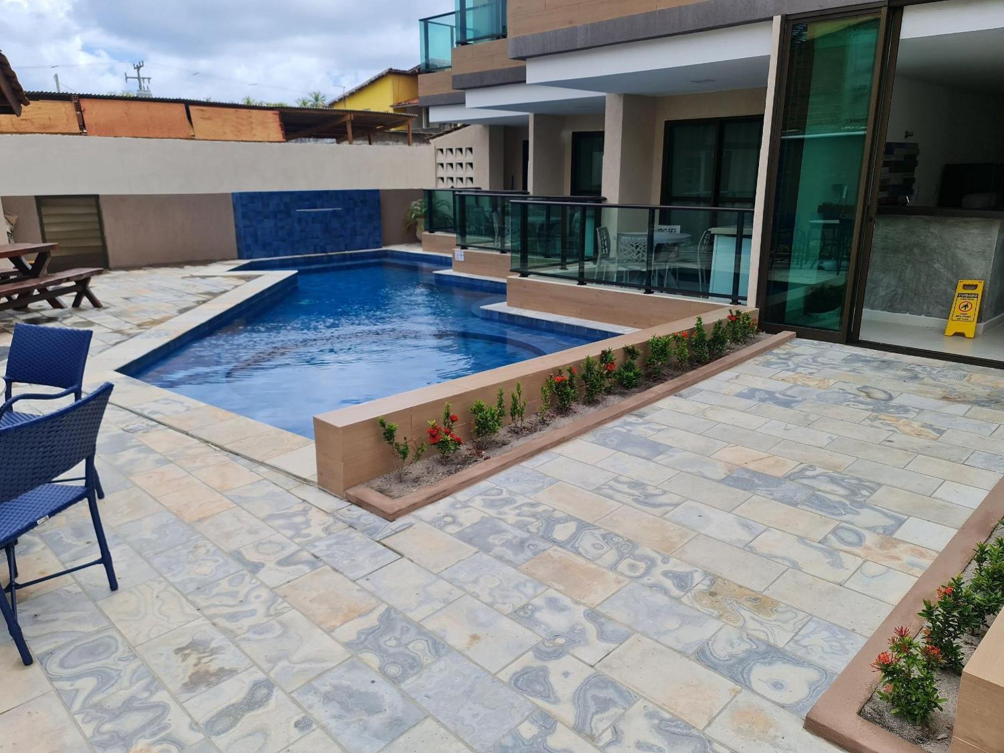 Encantador Flat Perto Da Cativante Praia De Merepe Порту-де-Галиньяш Экстерьер фото