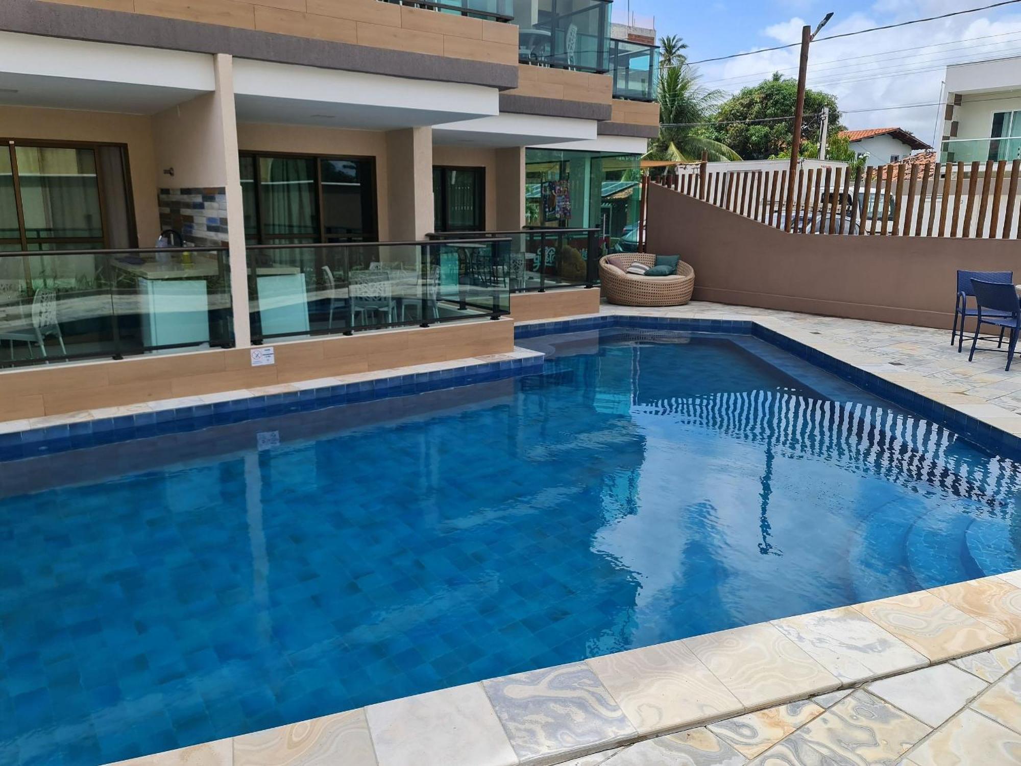 Encantador Flat Perto Da Cativante Praia De Merepe Порту-де-Галиньяш Экстерьер фото
